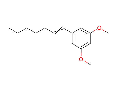 3,5-dimethoxy-1-(1-heptenyl)benzene