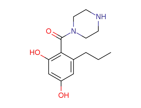 5-propyl-4-(piperazine-1-carbonyl)-1,3-diol