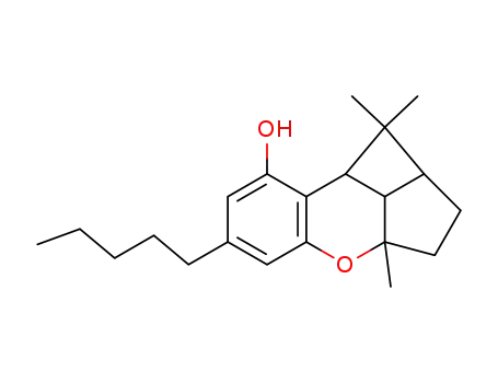 Cannabicyclol (R<sub>3</sub>=H, R<sub>4</sub>=C<sub>5</sub>H<sub>11</sub>)