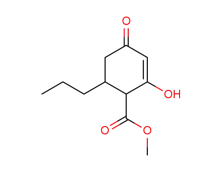 methyl 6-n-propyl-2-hydroxy-4-oxo-cyclohex-2-ene-1-carboxylate