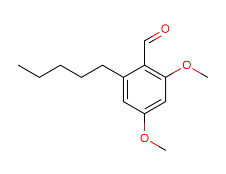 2,4-dimethoxy-6-pentyl-benzaldehyde