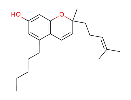 2-methyl-2-(4-methylpent-3-en-1-yl)-5-pentyl-2H-chromen-7-ol