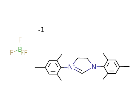 N,N'-dimesityl-4,5-dihydro-1H-imidazolium tetrafluoroborate