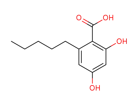 2,4-dihydroxyl-6-pentylbenzoic acid
