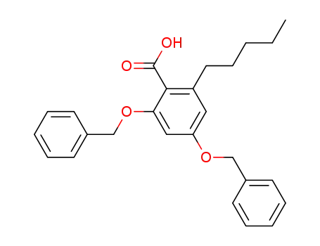 2,4-bis(benzyloxy)-6-pentylbenzoic acid