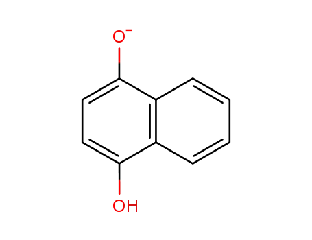 naphthalene-1,4-diol; deprotonated form