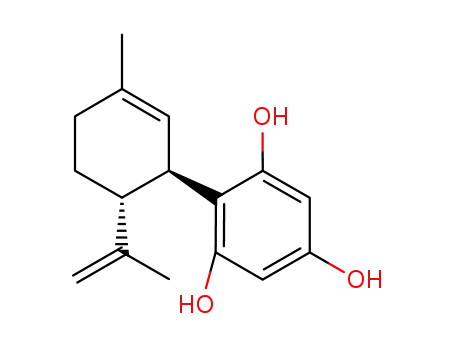 (1′R,2′R)-5′-methyl-2′-(prop-1-en-2-yl)-1′,2′,3′,4′-tetrahydro-[1,1′-biphenyl]-2,4,6-triol
