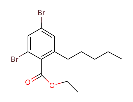 C<sub>14</sub>H<sub>18</sub>Br<sub>2</sub>O<sub>2</sub>