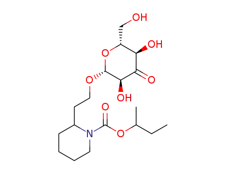 sec-butyl 2-(2-(((2R,3S,5R,6R)-3,5-dihydroxy-6-(hydroxymethyl)-4-oxotetrahydro-2H-pyran-2-yl)oxy)ethyl)piperidine-1-carboxylate