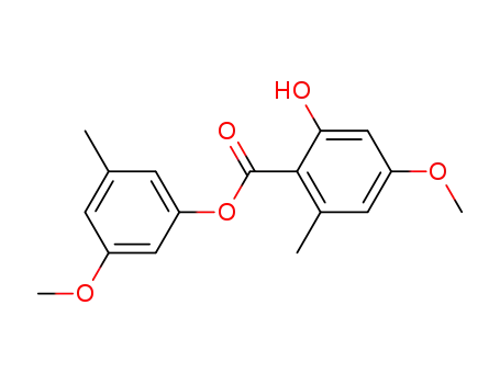 3-methoxy-5-methylphenyl 2-hydroxy-4-methoxy-6-methylbenzoate
